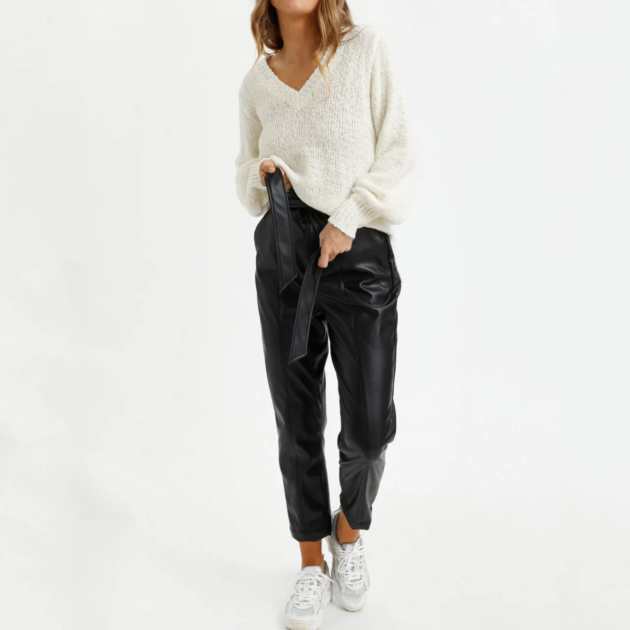 Discount Liana Regular-Fit Knitted Sweater Women Sweaters & Cardigans
