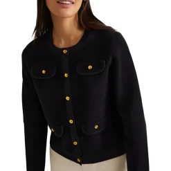 New Libby Flap-Pocket Cardigan Women Sweaters & Cardigans