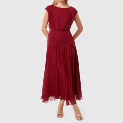 Discount Lila Crinkle Textured Dress Women Dresses