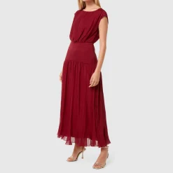 Discount Lila Crinkle Textured Dress Women Dresses