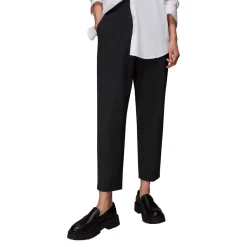 Sale Lila Ponte Cropped Straight Leg Trousers Women Trousers & Shorts
