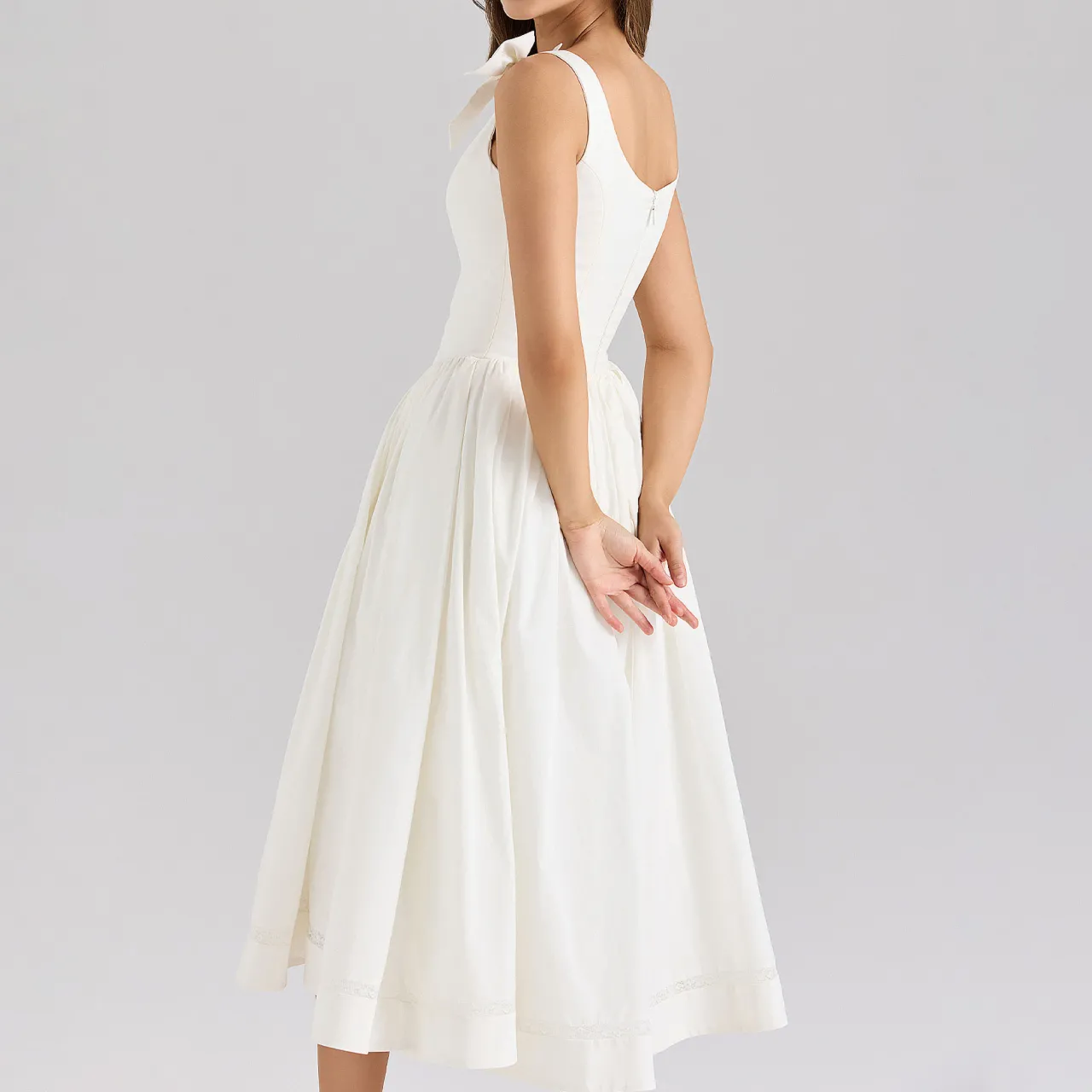 Best Lillia Bow Dress Women Dresses