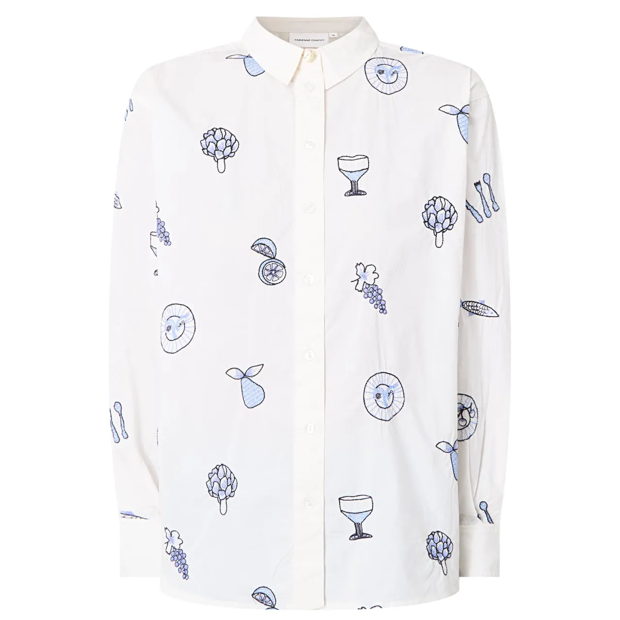 Online Lilot Printed Blouse Women Tops