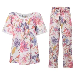 Lily Floral Pyjama Set Women Sleepwear