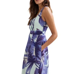 Best Linda Floral Pockets Dress Women Dresses