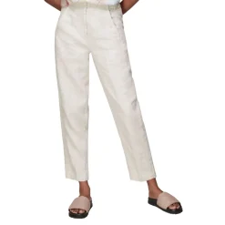 Online Linen Barrel Leg Trousers Women Trousers & Shorts