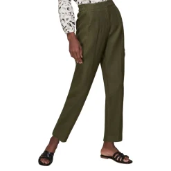 Outlet Linen Barrel Leg Trousers Women Trousers & Shorts