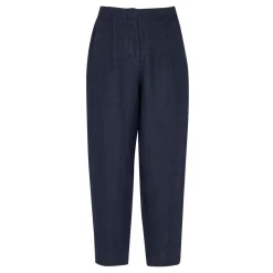 Clearance Linen Barrel Leg Trousers Women Trousers & Shorts