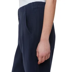 Clearance Linen Barrel Leg Trousers Women Trousers & Shorts