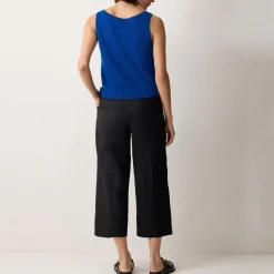New Linen Knitted Tank Top Women Tops