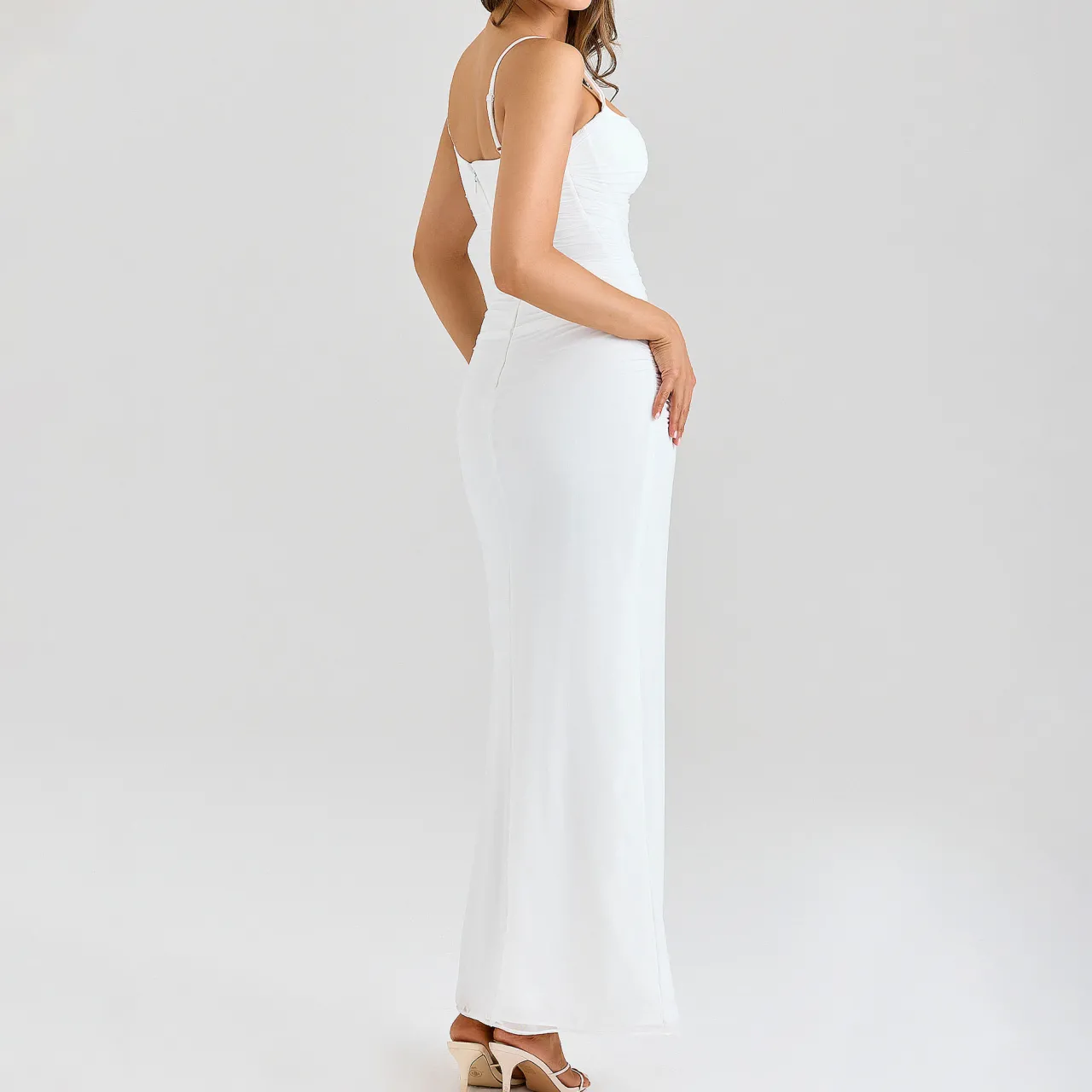 Lini Mesh Dress Women Dresses