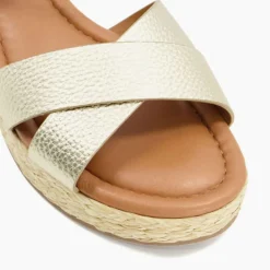 Best Linnie Woven Flatform Espadrilles Women Sandals