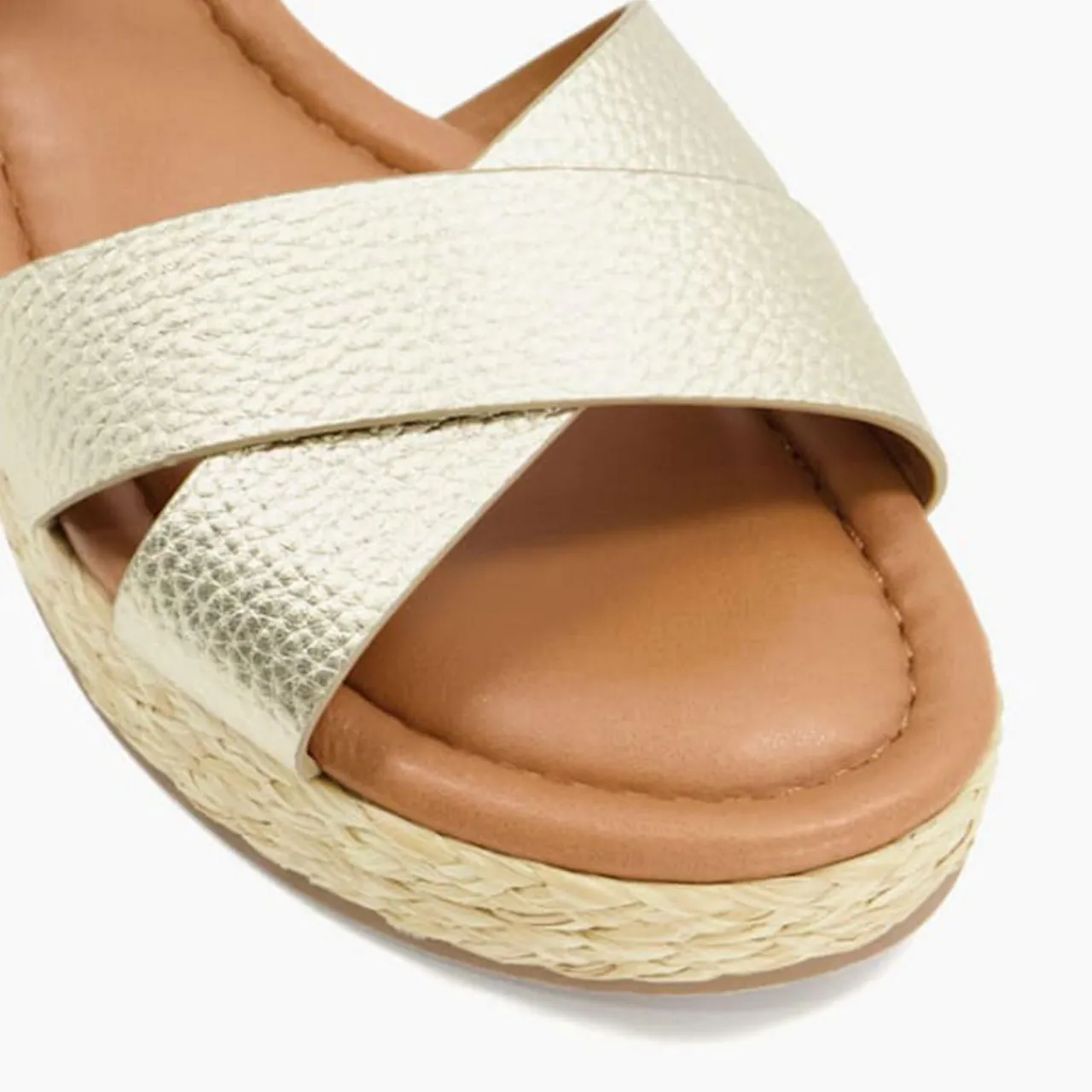Best Linnie Woven Flatform Espadrilles Women Sandals