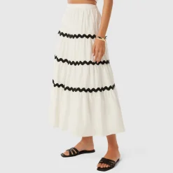 Best Lissy High-Rise Tiered Skirt Women Skirts