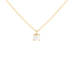 Discount Little Luxuries Square Pendant Necklace Women Necklaces|Occasion Dressing