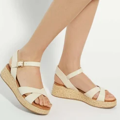 Littleton Raffia Flatform Sandals Women Sandals