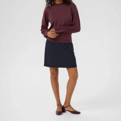 Outlet Lizza Button Sweater Women Sweaters & Cardigans
