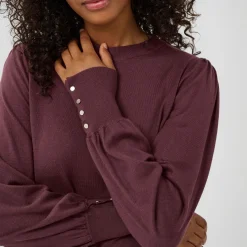 Outlet Lizza Button Sweater Women Sweaters & Cardigans