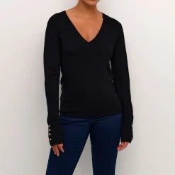 Sale Lizza Button Sweater Women Sweaters & Cardigans