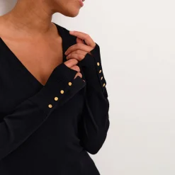 Sale Lizza Button Sweater Women Sweaters & Cardigans