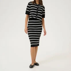 Online Lizza Striped Cardigan Women Sweaters & Cardigans