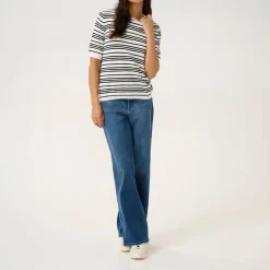 Sale Lizza Striped Sweater Women Sweaters & Cardigans