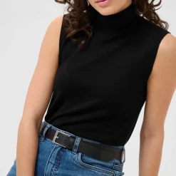 Best Lizza Turtleneck Top Women Sweaters & Cardigans