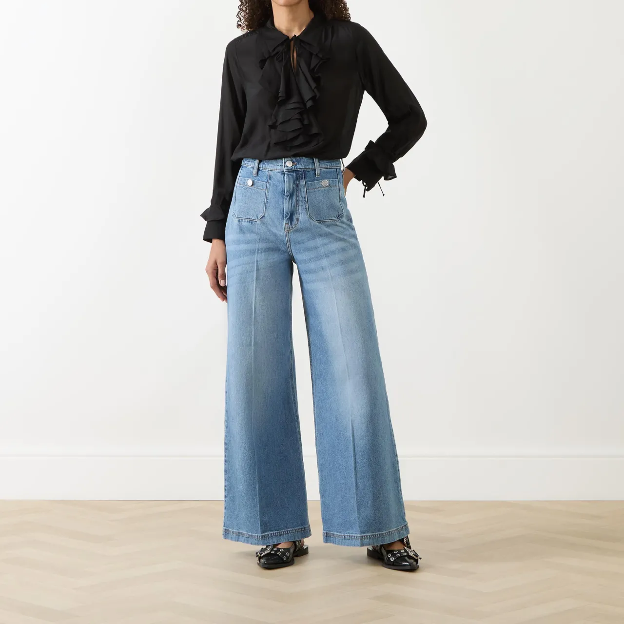 Lodwar High-Rise Wide Leg Jeans Women Denim