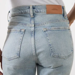 Discount Logan Cropped Stovepipe Jeans Women Denim