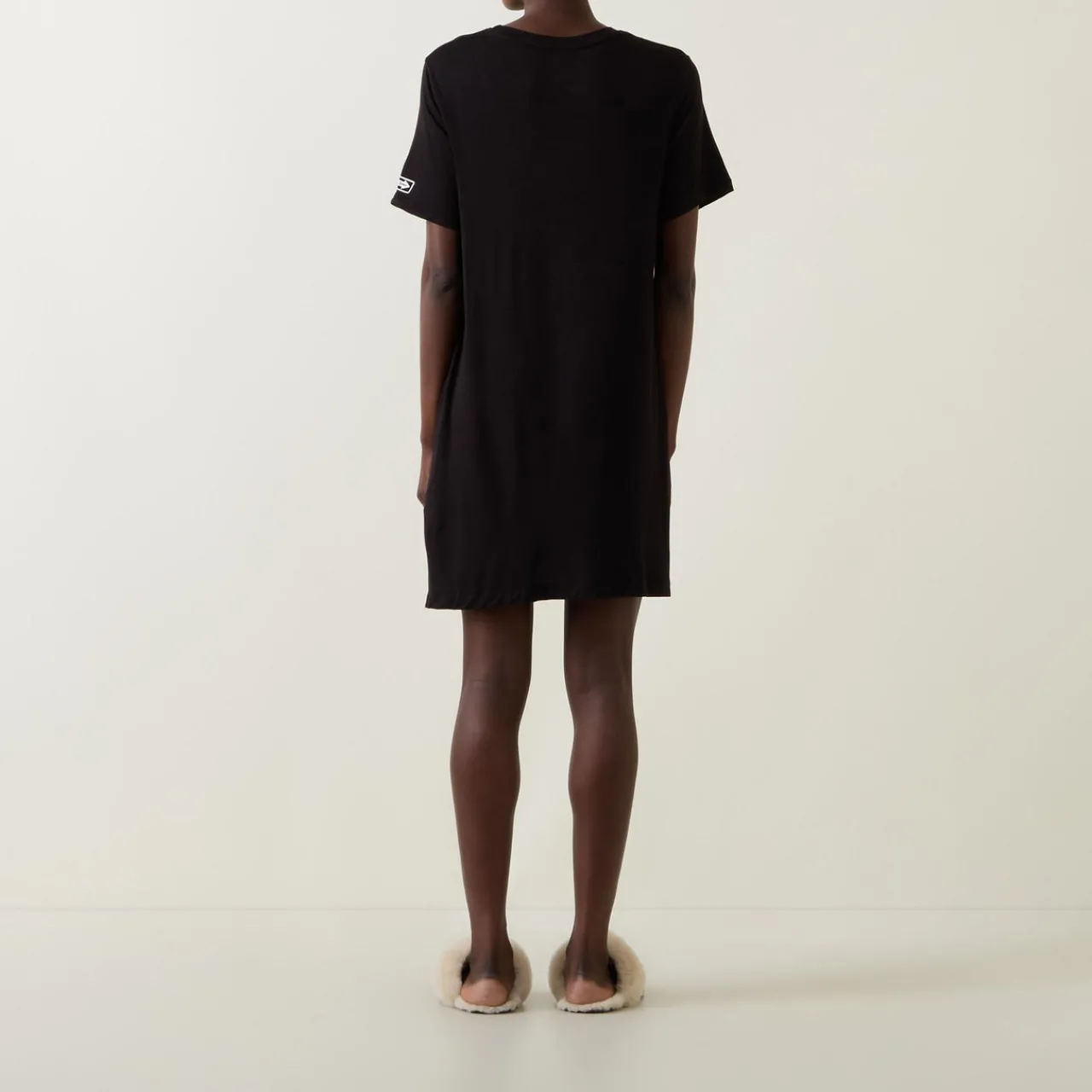 Online Logo Badge Night Dress Women Sleepwear