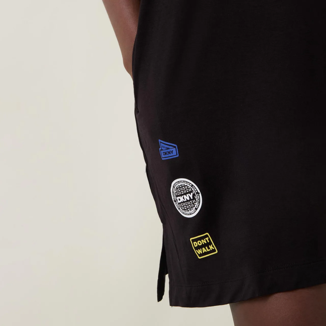 Online Logo Badge Night Dress Women Sleepwear