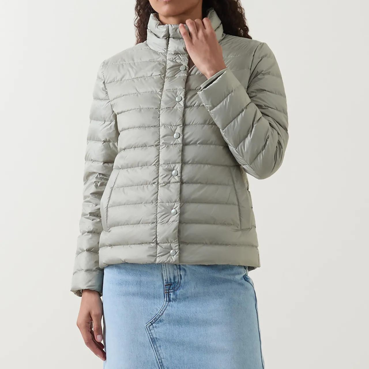 Online Logo Down Jacket Women Coats & Jackets