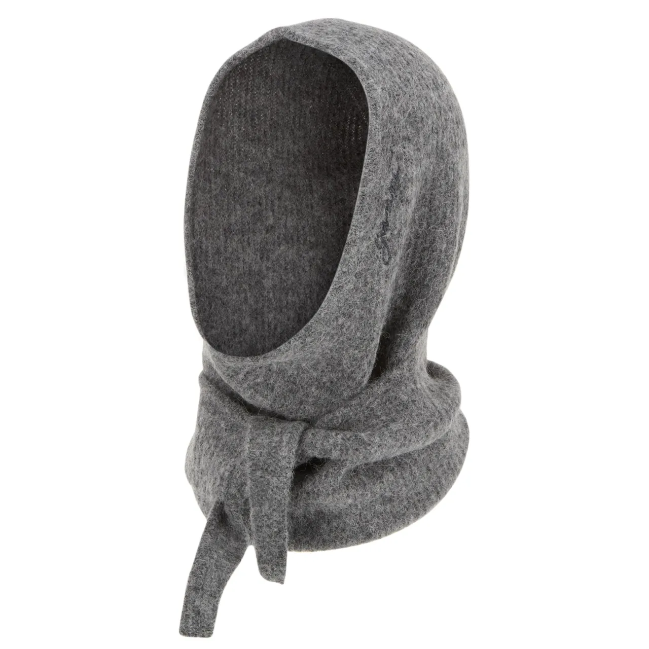 Outlet Logo Knit Balaclava Women Hats
