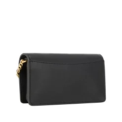 Logo Leather Chain Wallet Women Wallets