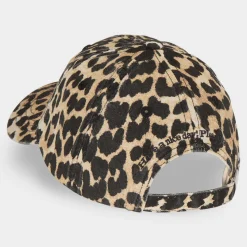 Outlet Logo Leopard Baseball Cap Women Hats
