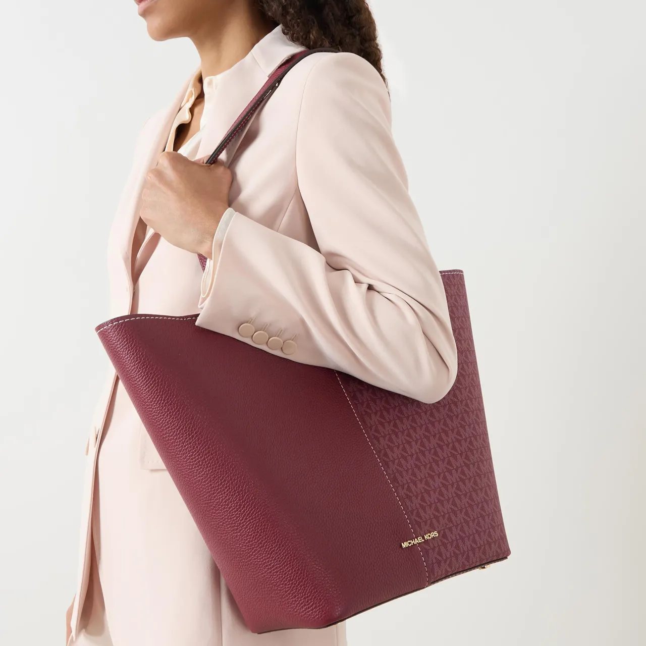 Online Logo Motif Large Tote Bag Women Tote Bags