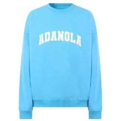 Best Logo Oversized Sweatshirt Women Sweatshirts & Hoodies
