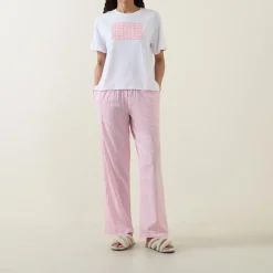 Hot Logo Print Pyjama Set Women Sleepwear