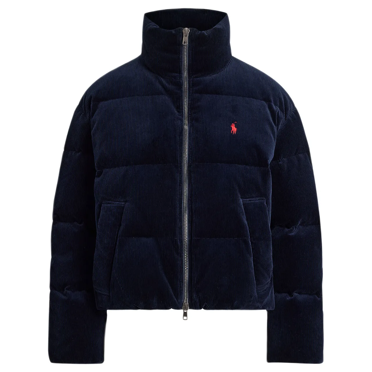 Outlet Logo Quilted Down Jacket Women Coats & Jackets