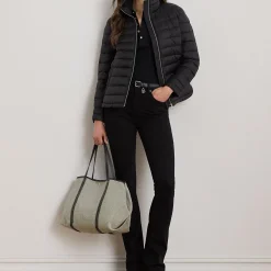 Clearance Logo Quilted Jacket Women Coats & Jackets