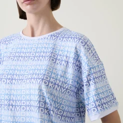 Logo T-Shirt & Bottoms Pyjama Set Women Sleepwear