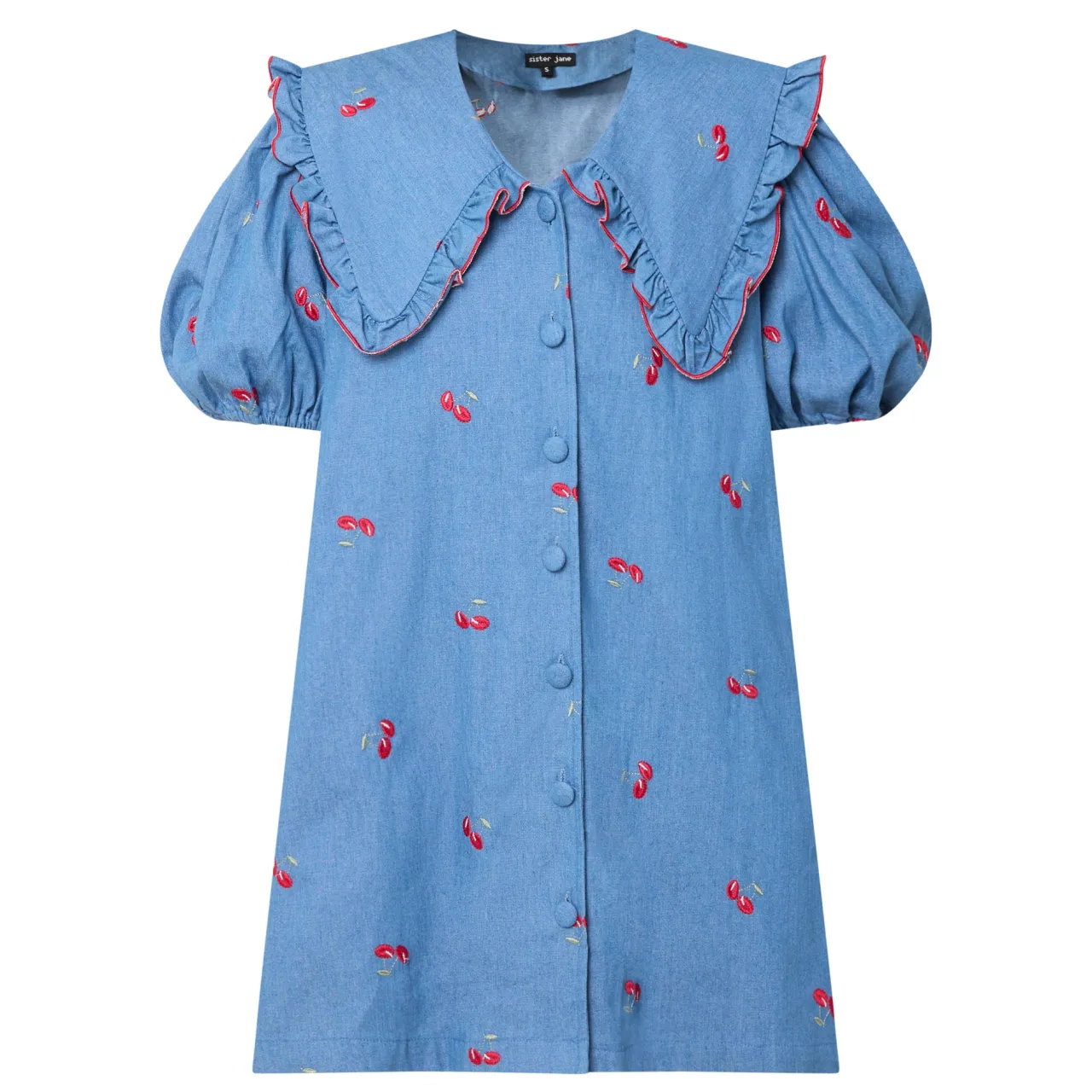 Lola Denim Mini Dress Women Dresses
