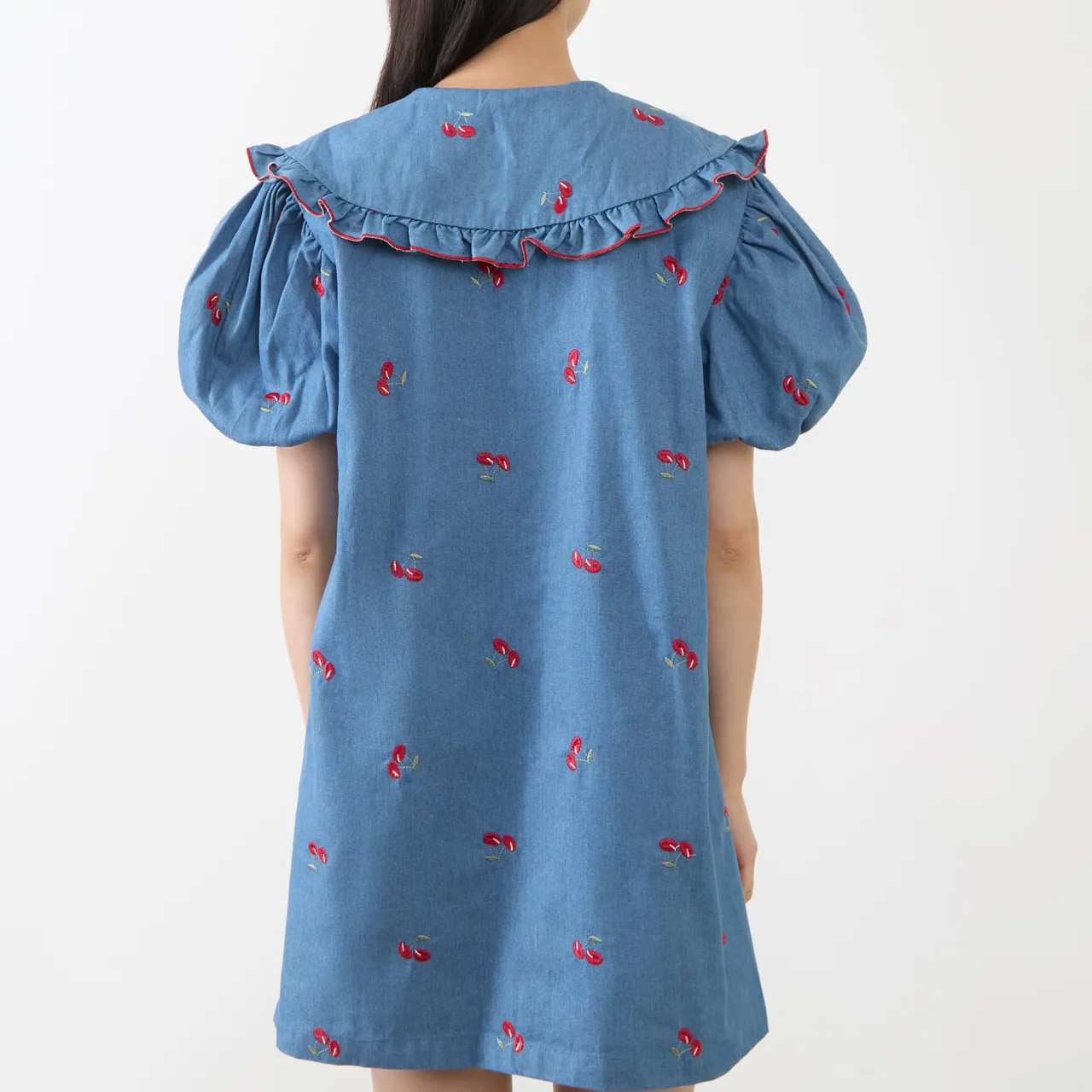 Lola Denim Mini Dress Women Dresses