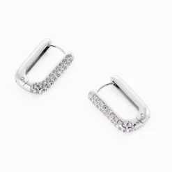 Lola Square Hoop Earrings Women Earrings