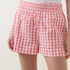 Discount Lomandra Gingham Shorts Women Sleepwear