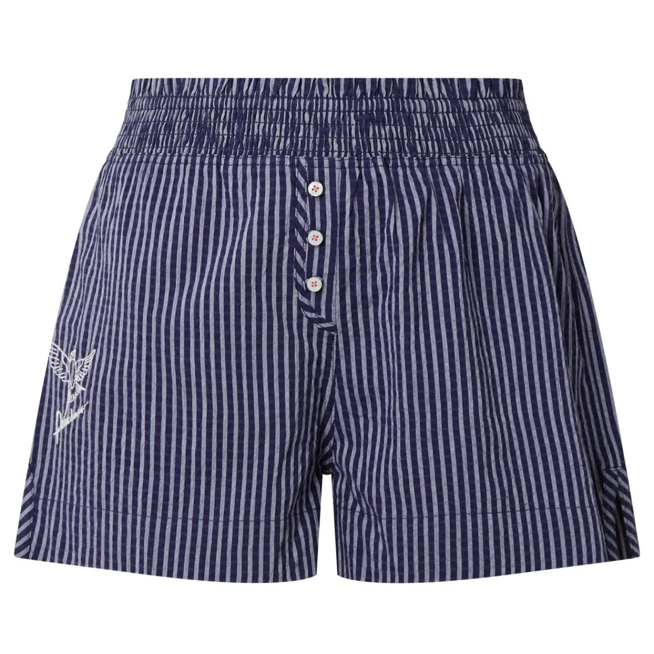 Best Lomandra Striped Pyjama Shorts Women Sleepwear