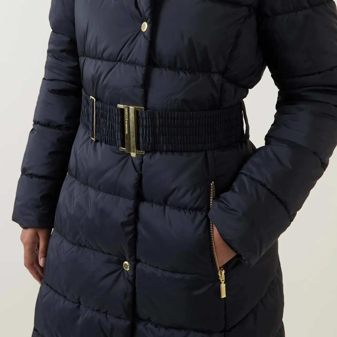 Sale Long Quilted Jacket Women Coats & Jackets
