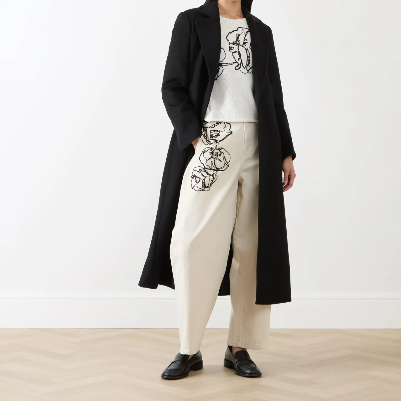 Discount Longrun Belted Coat Women Coats & Jackets