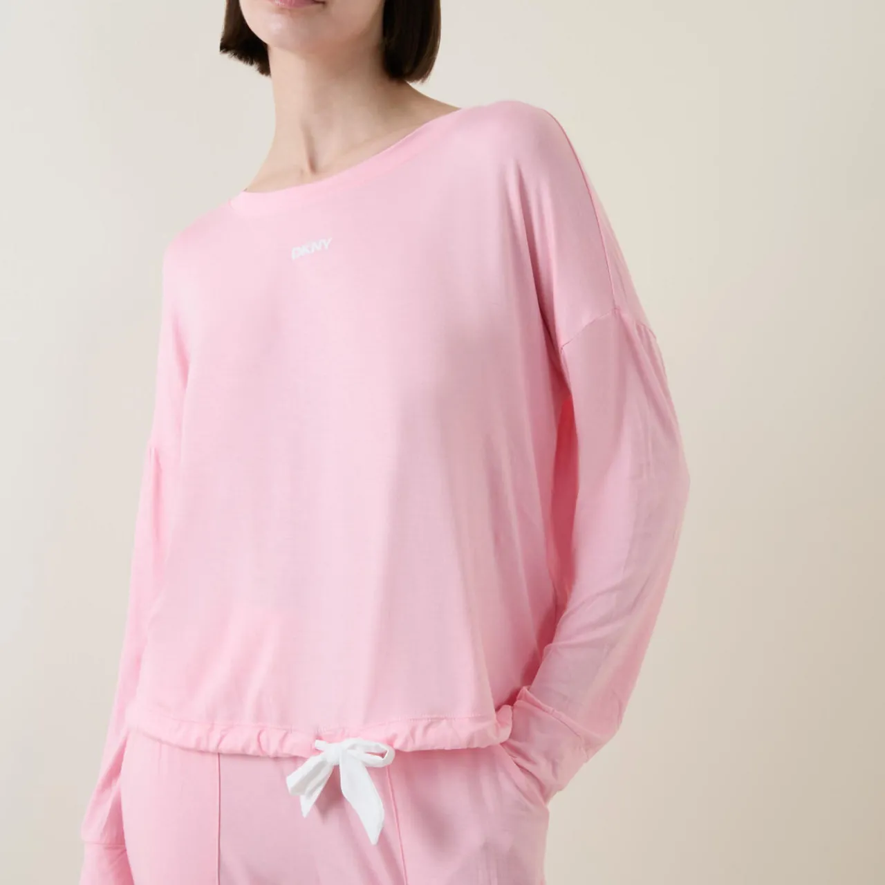 Hot Long-Sleeved Top & Bottoms Pyjama Set Women Sleepwear