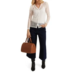 New Loraine Burnout Top Women Tops